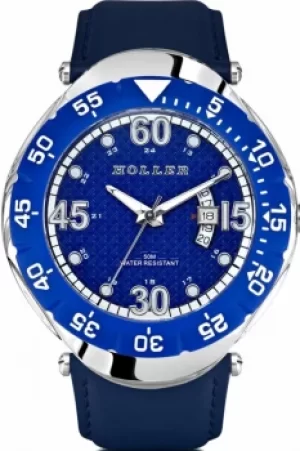 Mens Holler Goldwax Blue Watch HLW2188-5