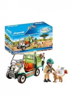 Playmobil 70346 Family Fun Zoo Vet With Medical Cart