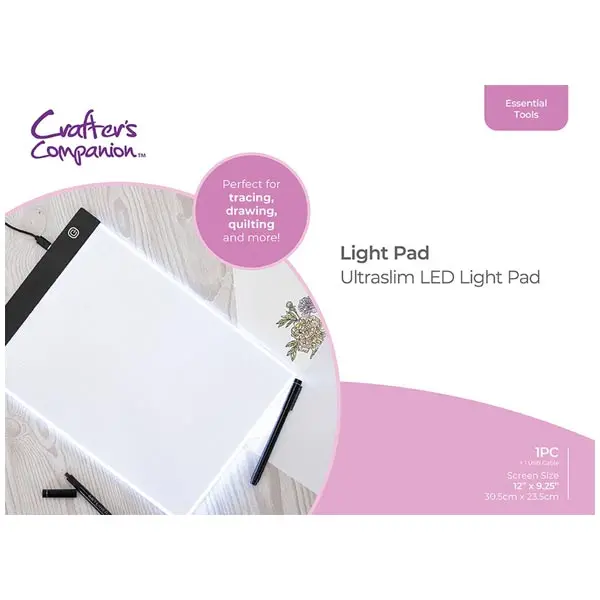 Crafter's Companion Essential Tools LED Light Pad A4