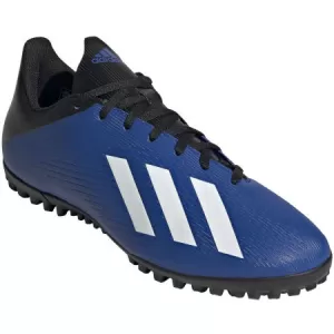 adidas Junior X 19.4 Firm Ground Football Boot - Blue, Size 5.5