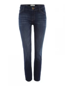 DL1961 Margaux ankle grazer skinny jean in winter Denim Mid Wash