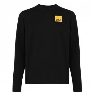 Jack Wolfskin Quadrant Sweatshirt - Black 6000 SMU