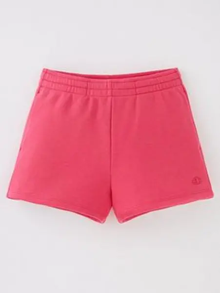 Champion Girls Champion Shorts - Pink, Size L=11-12 Years Pink VGGJ1 Unisex L=11-12 YEARS