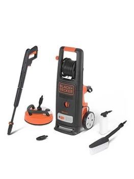 Black & Decker Black And Decker 2200W High Pressure Washer With Patio Cleaner Deluxe And Fixed Brush