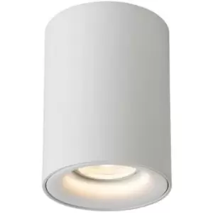Lucide BENTOO-LED - Surface Mounted Ceiling Spotlight - Ø8cm - LED Dim. - GU10 - 1x5W 3000K - White