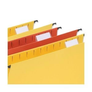 5 Star Office Card Inserts for Wrap around Suspension File Tabs White Pack 50