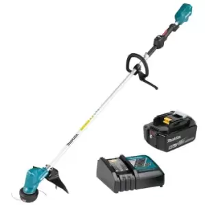 DUR190LRT 18V lxt Brushless Line Trimmer with 1 x 5Ah Battery and Charger - n/a - Makita