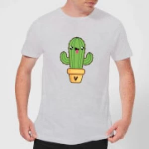 Cactus Love T-Shirt - Grey - 4XL