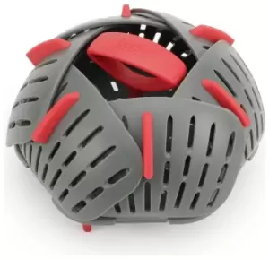 Joseph Joseph Duo Folding Steamer Basket - Grey and Red