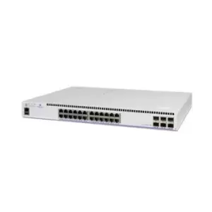 Alcatel-Lucent OS6560-P24X4-UK network switch Managed L2/L3 Gigabit Ethernet (10/100/1000) Power over Ethernet (PoE) 1U Grey