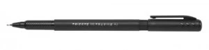 Value Fineliner Pen Black 0.4mm Pack of 12