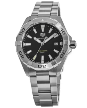 Tag Heuer Aquaracer 300M 41MM Black Dial Stainless Steel Mens Watch WBD1110.BA0928