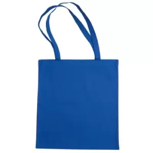 Jassz Bags "Beech" Cotton Large Handle Shopping Bag / Tote (One Size) (Royal)
