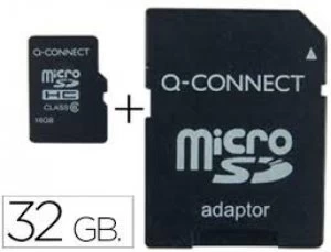 Q Connect 32GB Micro SDHC Memory Card