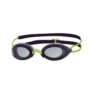Zoggs Fusion Air Goggles Black/Green/Smoke