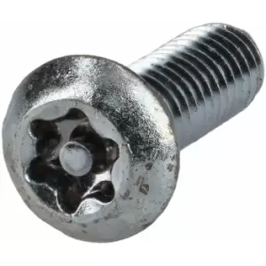337058 Button Head Security Pin t Drive Screws M4 12mm T20 - Pk Of 100 - R-tech