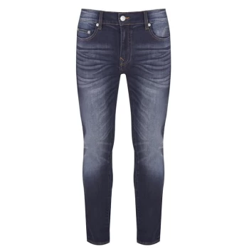 True Religion Rocco Relaxed Skinny Jeans - Blue