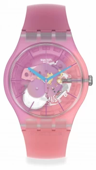 Swatch New Gent SUPERCHARGED PinkS SUOK151 Watch