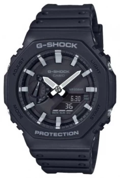Casio G-Shock Carbon Core Octagon Series Black Resin Watch