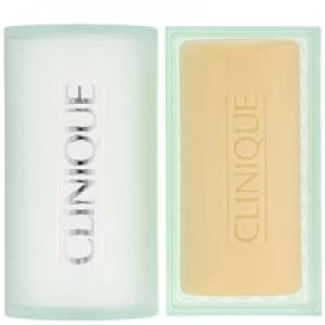 Clinique Cleansers and Makeup Removers Facial Soap Mild with Dish for Dry Combination Skin 100g 3.5oz.