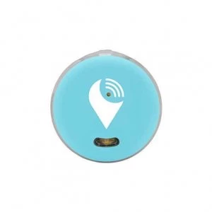 TrackR Pixel Bluetooth Tracking Device 1 Device Pack - Aqua Blue