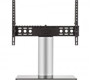 AVF B602BS 550 mm TV Stand with Bracket - Black & Silver