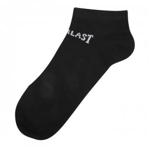Everlast 3 Pack Trainer Socks Mens - Black