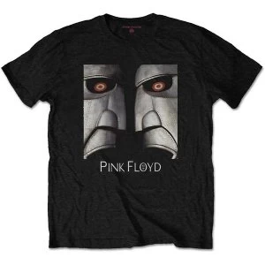 Pink Floyd - Metal Heads Close-Up Mens Medium T-Shirt - Black