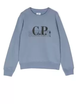 C.P. COMPANY KIDS Graphic-print Detail Sweatshirt Infinity