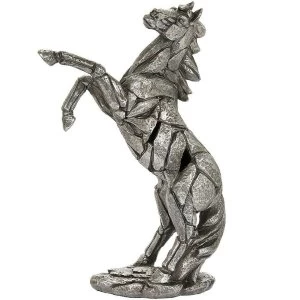 Natural World Rearing Horse Figurine By Lesser & Pavey