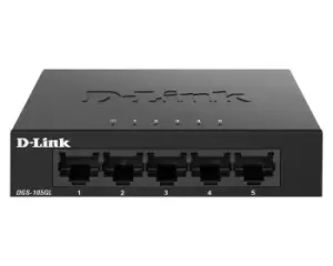 D-Link Switch DGS-105GL 5*GE retail - Switch - 1 Gbps (DGS-105GL)
