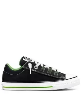 Converse Chuck Taylor All Star Childrens Street Lace Loop Trainers - Black, Size 11