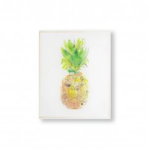Art for the Home Pineapple Tropics Printed Canvas