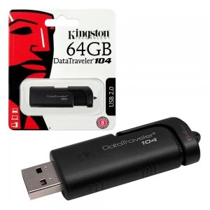 Kingston DataTraveler 104 64GB USB Flash Drive