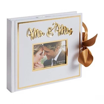 Always & Forever Gold Foil Photo Album 4" x 6" - 25 Pages