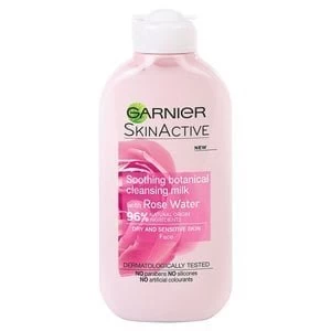 Garnier Natural Rose Cleansing Milk Sensitive Skin 200ml
