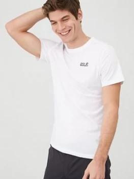 Jack Wolfskin Organic Cotton T-Shirt - White