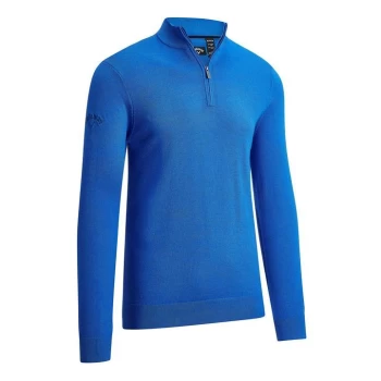Callaway Half Zip Sweatshirt Mens - Surfing Blue