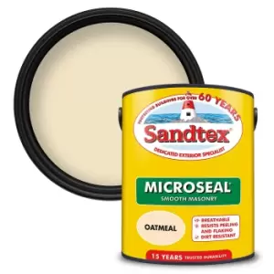 Sandtex Ultra Smooth Masonry Paint - Oatmeal - 5L