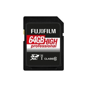 Fujifilm SDXC 64GB UHS-I High Speed Professional Class 10 Memory Card