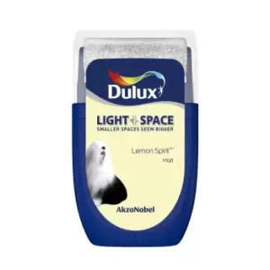 Dulux Light & Space Lemon Spirit Matt Emulsion Paint 30ml