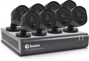 Swann 8 Camera 8 Channel 1080p Full HD DVR Security System With 64GB M