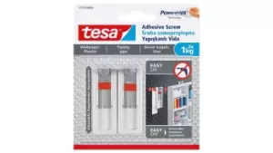 TESA 77775 - Outdoor - Universal hook - White - Adhesive strip - 1...