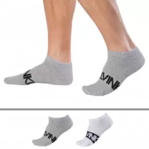 Calvin Klein 2-Pack Dirk Ankle Socks - White - Grey 39/42