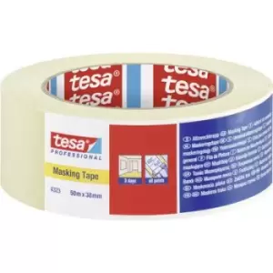 tesa STANDARD 04323-00043-00 Masking tape tesakrepp Beige (L x W) 50 m x 38mm