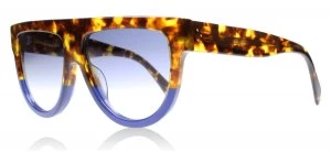 Celine Shadow Sunglasses Tortoise / Blue FU9DV Polariserade 58mm