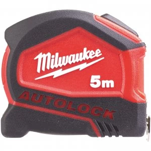 Milwaukee Autolock Tape Measure Metric Metric 5m 25mm