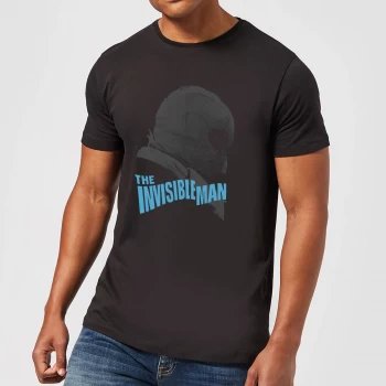 Universal Monsters The Invisible Man Greyscale Mens T-Shirt - Black - 3XL - Black