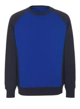 Mascot Workwear 50570 Navy/Royal Blue Polyester, Cotton Unisex's Work Sweatshirt XL