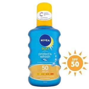 Nivea Sun Invisible Protect Spray Spf50 200ml